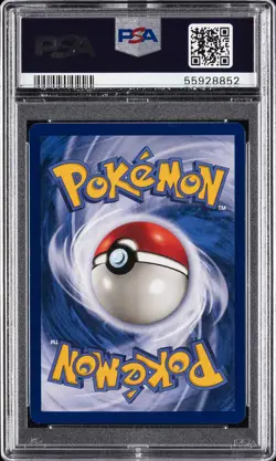 1999 POKEMON JUNGLE PROMO FRUIT ROLL PROMO #56 MEOWTH-GOLD BORDER PSA 9 - Image 2