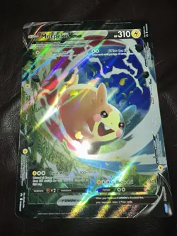 JUMBO Morpeko V-Union SWSH215-218 Black Star Promos Holo Pokemon NM - OVERSIZED - Image 1