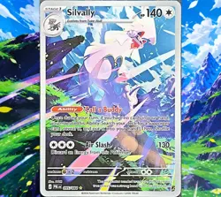 Silvally 095/084 - Pokemon TCG Me05: Pitch Black Holo - Image 1