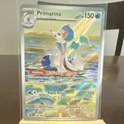 Pokemon Pitch Black Primarina Illustration Rare 88/84 NM - Image 1
