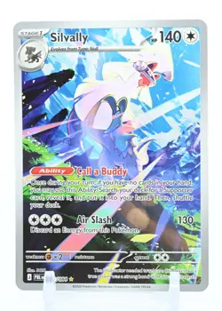Pokemon - Silvally 095/084 Illustration Rare Pitch Black English NM/M - Image 1