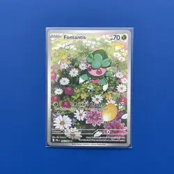 Fomantis Pokemon • Pitch Black Illustration Rare NM - Image 1
