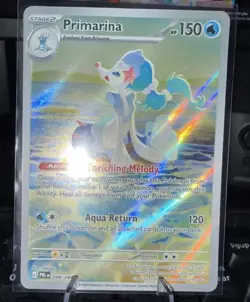 Pokemon Pitch Black Primarina Illustration Rare 88/84 NM - Image 1