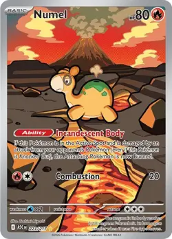 Pokemon - 223/217 - Numel - Ascended Heroes - Image 1