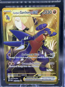 CGC Pristine 10 Cynthia's Garchomp ex Destined Rivals 2025 Pokemon #241 - Image 2