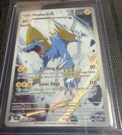 Pokemon TCG Manetric 089/084 Illustration Rare Pitch Black Near Mint - Image 1