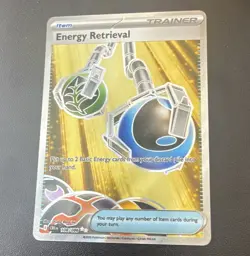Energy Retrieval 108/086 Chaos Rising Full Art Holo ENG Pokemon TCG - Image 1