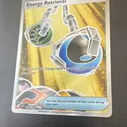 Energy Retrieval 108/086 Chaos Rising Full Art Holo ENG Pokemon TCG - Image 3