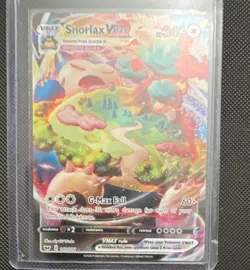 Pokemon Snorlax VMAX 142/202 Swsh01 Sword & Shield Ultra Rare Holo 340 HP - Image 1