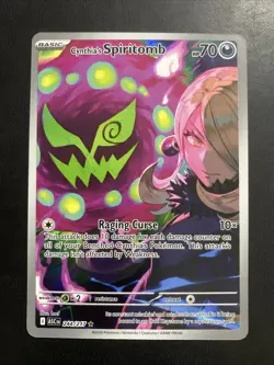 Cynthia’s Spiritomb 244/217 Illustration Rare - Ascended Heroes - Pokemon TCG - Image 2