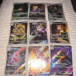 Pokemon TCG Japanese IR/EX lot (9) - Image 1