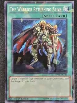 The Warrior Returning Alive BP03-EN140 Battle Pack 3: Monster League-1st Edition - Image 1