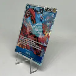 One Piece The Azure Sea's Seven Jinbe SR OP14-049 Foil - Image 3