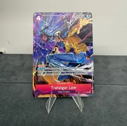 One Piece Trafalgar Law P-093 Promo Character Holo EN 6000 Power Cost 4 - Image 1