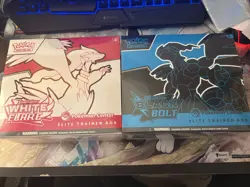 Pokemon Center Black Bolt White Flare Elite Trainer Box ETB TCG New & Sealed - Image 1