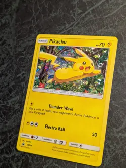 Pokemon TCG Black Star Promo Pikachu SM04 Holo Card General Mills - Image 2
