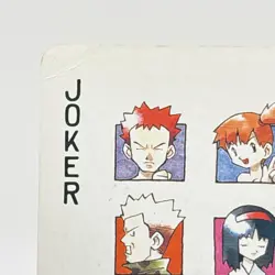 Gym Leader Joker Pokemon Green Venusaur Playing Cards Nintendo Japanese Anime - Image 2