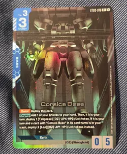 Gundam Card Game Corsica Base ST02-016 C+ - Image 1