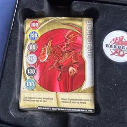 BAKUGAN Battle Brawler "DRAGONOID" Metal Gate Card 10/48e BA357a 2008 - Image 1