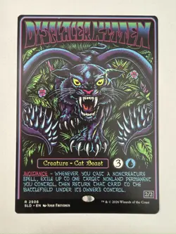 MTG - Displacer Kitten - Dungeons & Dragons Secret Lair - Magic - Image 1