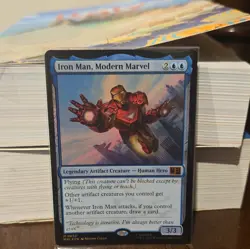 Iron Man, Modern Marvel Foil Marvel Super Heroes M 0830, NM MTG - Image 3
