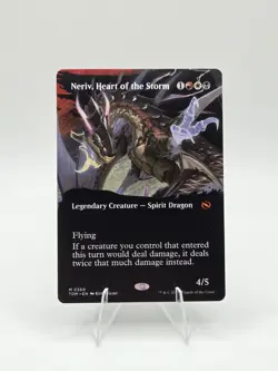Neriv, Heart of the Storm (Borderless) Tarkir: Dragonstorm Regular Near Mint - Image 1