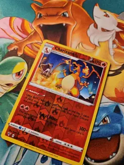 Pokemon Card Charizard 025/185 Vivid Voltage Rare Reverse Holo TCG 🔥 - Image 2