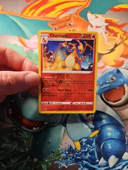 Pokemon Card Charizard 025/185 Vivid Voltage Rare Reverse Holo TCG 🔥 - Image 3