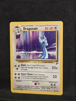 Vintage Pokemon TCG - Base Set 2 - Unlimited Dragonair 022/130 Regular: NM - Image 1