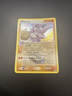 2004 Pokemon FireRed & LeafGreen 8/112 Nidoking Holo (MP) - Image 2