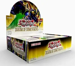 Doom OF Dimensions Factory Sealed Hobby Booster Box Konami YuGiOh! Ships 9/26 - Image 1