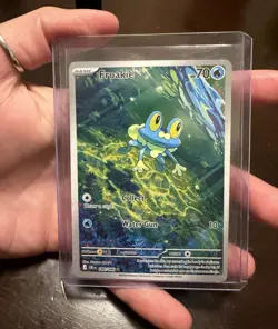 Pokemon TCG Froakie 088/086 Full Art Holo Illustration Rare Chaos Rising - Image 1