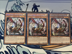 Yugioh Ghost Ogre & Snow Rabbit Secret x3 Rare RA02-EN009 Near Mint - Image 1