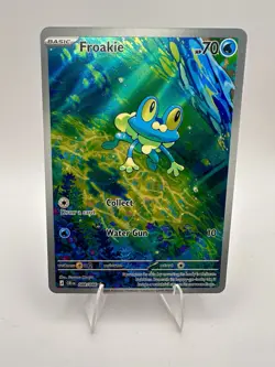 Pokemon Froakie Full Art Holo Water Chaos Rising 086/083 - NM Mint - Image 1
