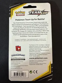 Pokemon TCG Sun & Moon Team Up Checklane Blister Pikachu Promo - Image 2
