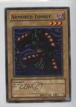 Armored Zombie Unlimited YuGiOh Metal Raiders #MRD-013 2002 READ - Image 1