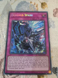 yugioh Dominus spark Secret rare BLZD-EN077 - Image 1