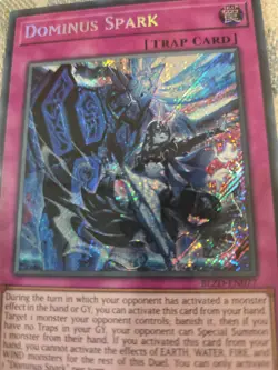 yugioh Dominus spark Secret rare BLZD-EN077 - Image 2