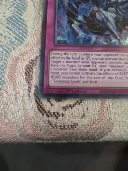 yugioh Dominus spark Secret rare BLZD-EN077 - Image 5