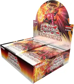 Yu-Gi-Oh! SLIGHTLY DAMAGED Booster Box BLAZING DOMINION - ENG ENGLISH - Image 1