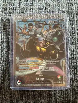 One Piece TCG - Krieg Alt Leader English - OP15-001 - Kami's Island - Image 1