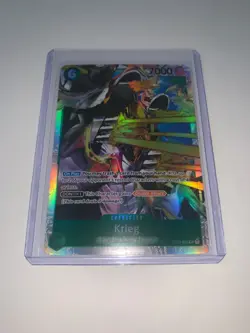 One Piece TCG Don Krieg Art OP03-025 SR Pillars of Strength - Image 3