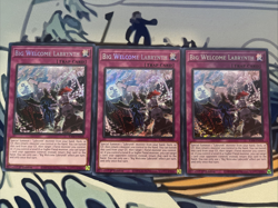 Yugioh Big Welcome Labrynth x3 Secret Rare RA04-EN104 Near Mint - Image 1