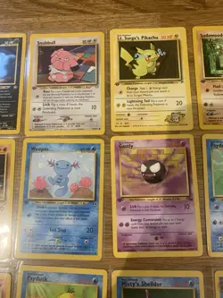 Pokemon Cards Bundle WOTC 1st Edition Rocket Fossil Neo Vintage Joblot X 18 - Image 3