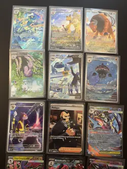 Pokemon TCG Chaos Rising Hits Card Bundle 8 Full art and All EX’s NM 16x Cards - Image 1