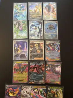 Pokemon TCG Chaos Rising Hits Card Bundle 8 Full art and All EX’s NM 16x Cards - Image 2