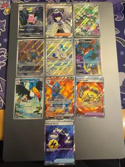 Pokemon TCG Mega Evolution Pitch Black Cards Hit Bundle Pack Fresh mint - Image 1