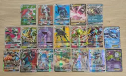 Pokemon Joblot Bundle EX, V, VMAX GX 19 Cards Holo Full Art - Image 1