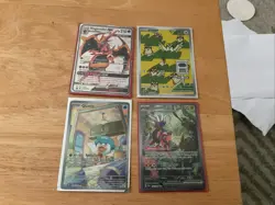 Pokemon Tcg Bundle Of 4 Cards- READ DESCRIPTION - Image 1