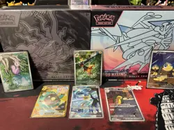 Pokemon Tcg Bundle, 6 X Nm Cards, 2 X PC ETB’s - Image 1
